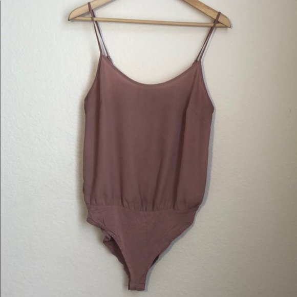 Forever 21 Tops - FOREVER 21: Blush pink tank top bodysuit